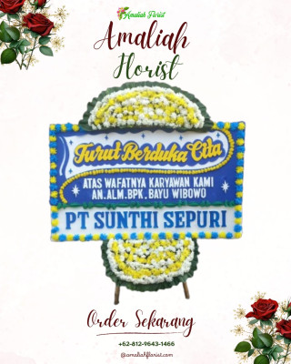 Papan Bunga Duka di Moa Lakor